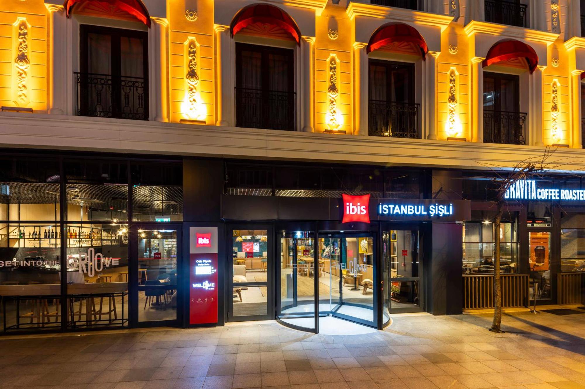 Ibis Istanbul Sisli Hotell Exteriör bild